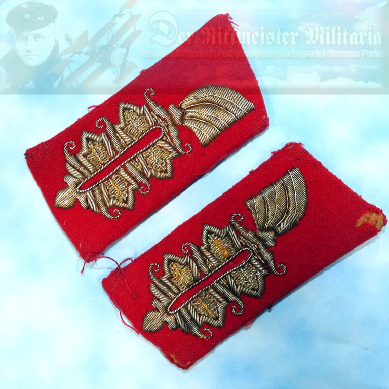 German Shoulder Boards Der Rittmeister Militaria