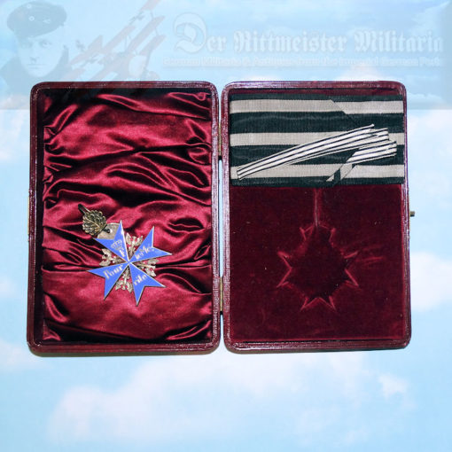 GERMANY - ORDEN POUR le MÉRITE - WITH OAK LEAVES IN ORIGINAL PRESENTATION CASE - JEWELER’S/WEARER’S COPY