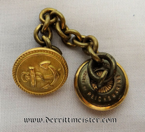 ENLISTED REICHSMARINE SAILOR’S DRESS TUNIC’S EXTENSION BUTTONS | Der ...