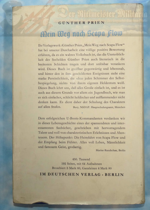 BOOK - ERNST UDET: MEIN FLIEGERLEIBEN.