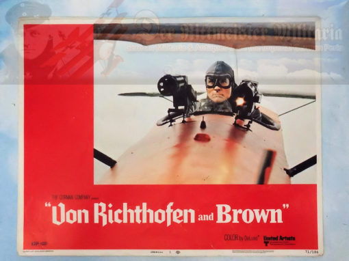 MOVIE THEATER CARD - VON RICHTHOFEN AND BROWN