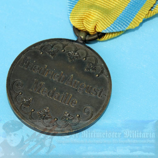 SAXONY - MEDAL - FRIEDRICH AUGUST - BRONZE