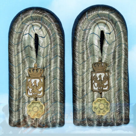 BAVARIA - SHOULDER BOARDS - NON MILITARY - FOR A COURT OR GOVERNMENT OFFICIAL