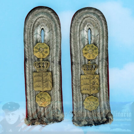 SAXONY - SHOULDER BOARDS - NON MILITARY - FOR A COURT OR GOVERNMENT OFFICIAL