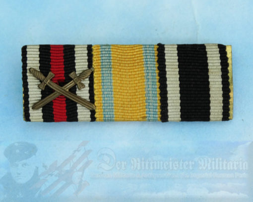 SAXONY - RIBBON BAR - THREE PLACE - FRIEDRICH AUGUST